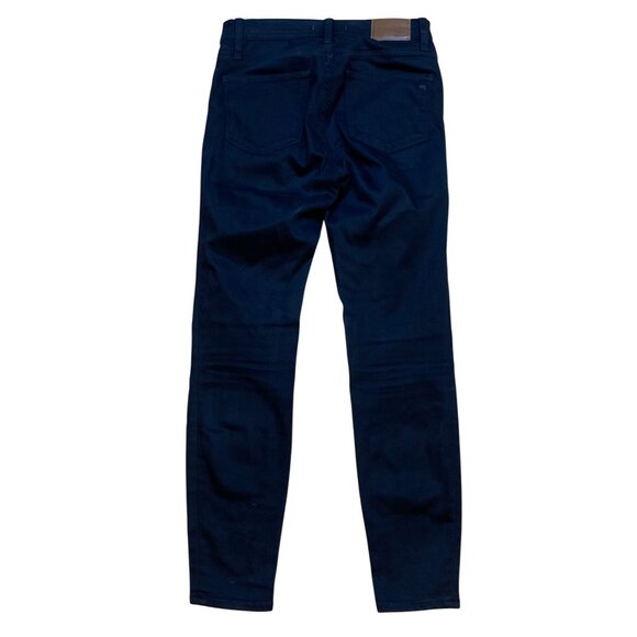 Madewell Womens 9" High-Rise Skinny Jeans Size 27‎ Black Stretch Denim - Picture 8 of 8